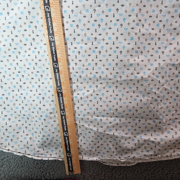 Panhandle Cowboy Western Shirt Men‎ XXL Pearl Snap Cactus Flip Cuff White - Picture 11 of 12